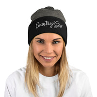 Country Girl - Pom-Pom Beanie