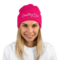 Country Girl - Pom-Pom Beanie