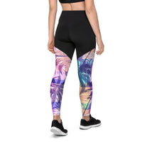 Colorful Palms - Sports Leggings