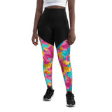 Abstract Colors - Sports Leggings