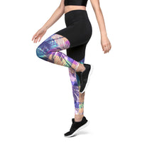 Colorful Palms - Sports Leggings