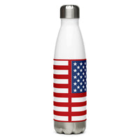 USA Flag Stainless Steel Water Bottle