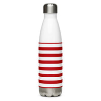 USA Flag Stainless Steel Water Bottle