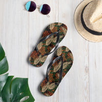 Exotic Jungle Flip-Flops