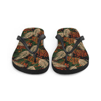 Exotic Jungle Flip-Flops