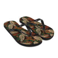 Exotic Jungle Flip-Flops