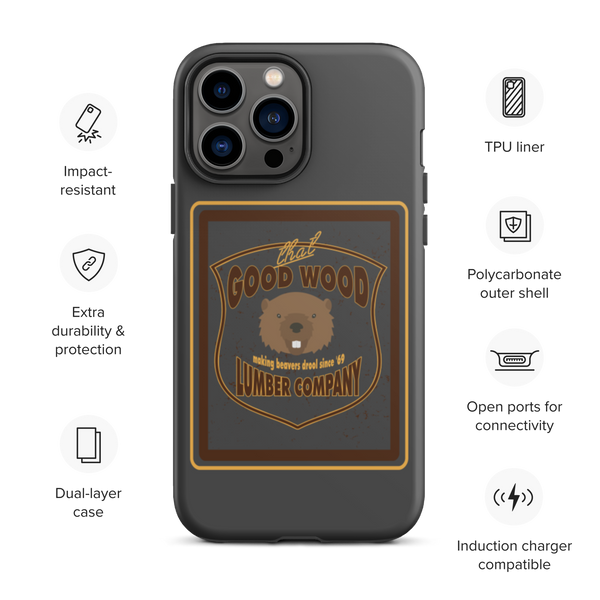 That Good Wood Lumber Co. iPhone case