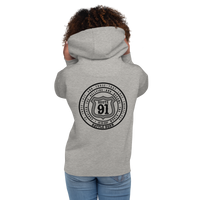 R91 Badge (all black) Unisex Hoodie