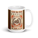 Flick the Bean Coffee Mug