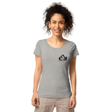 C&J Excavation - Women’s basic organic t-shirt