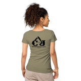 C&J Excavation - Women’s basic organic t-shirt