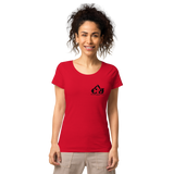 C&J Excavation - Women’s basic organic t-shirt