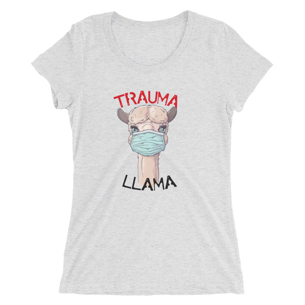 Trauma Llama nurses short sleeve t-shirt